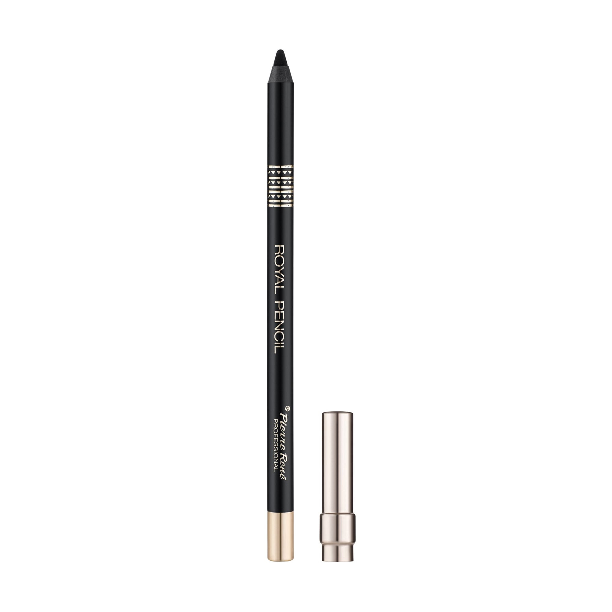 Контурний олівець для очей Pierre Rene Royal Pencil, Intense Black, 1.6 г